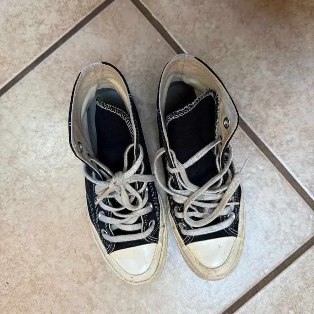 Converse Comme des Garcons PLAY size 5 women’s